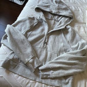 Lululemon grey oversized scuba